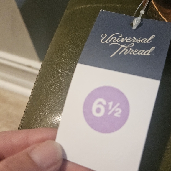 UNIVERSAL THREAD  Cameron Single Band Footbed Sandals. Cognac. 6.5 NWT - Picture 3 of 7